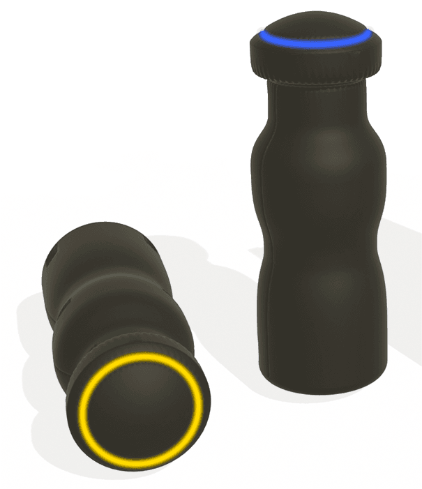 Manettes Koppelia ergonomiques avec dragonne